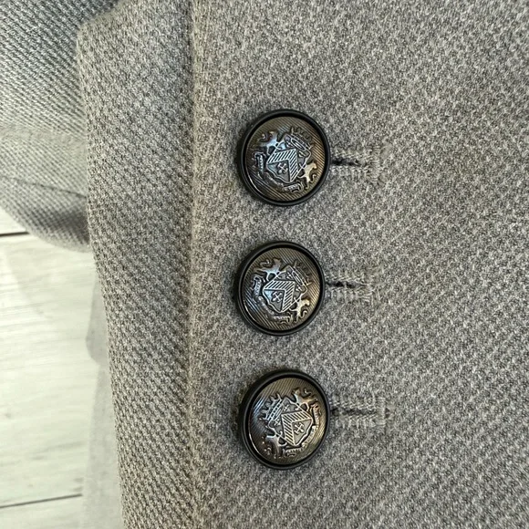 White House Black Market Light Gray Blazer - Picture 11 of 17
